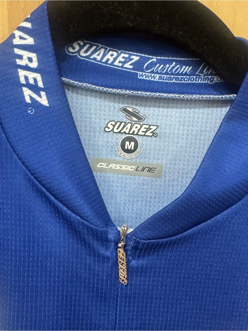 Suarez Police Full Zip Cycling Jersey Size Medium Police Unity Tour shirt - Picture 4 of 15